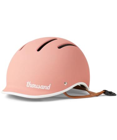 Thousand Jr Kids Helmet - Customizable with Bonus Sticker Gift. All Sport Safety for Bike, Skateboard, Scooter, E-Bike, Roller Skates. Children's Unisex Boys & Girls Accessory. CSPC ASTM CE Certified Power Pink