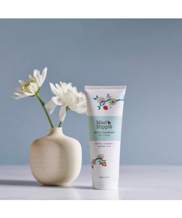 Mad Hippie Jelly Cleanser 4oz - Vegan Hydrating Face Wash with Hyaluronic Acid for Normal/Dry Skin - Removes Makeup & Sunscreen - Natural Plant Based Ingredients - Buy Online on GoSupps.com