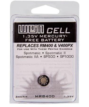 Weincell MRB400 Z400PX PX400 EPX400 RM400 1.35V Zinc Air Battery by Wein