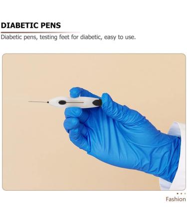 24Pcs 10g Diabetic Monofilament Tester Pen Foot Probe Needles - Neuropathy Foot Test Skin Nerve Probe - Buy Online on GoSupps.com