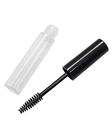 ESSENCIALES Empty Mascara Bottle & 2 Eyelash Brushes - Refillable Transparent Castor Oil Container for International Shipping - Buy Online on GoSupps.com