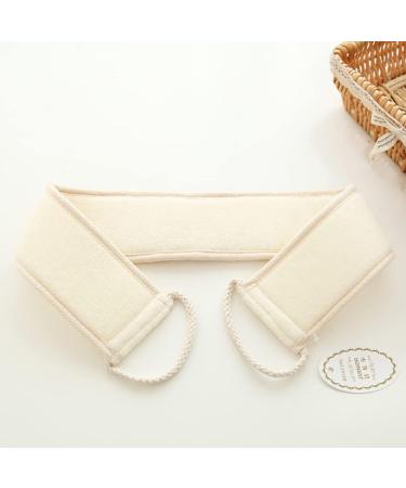 Natural Loofah Body Back Scrubber Set - Exfoliating Shower Sponge for Deep Skin Cleanse - Men & Women - Type 7 - Buy Online on GoSupps.com