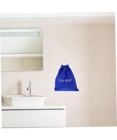 LALADEFIEE 1pc Hair Dryer Storage Bag Blow Dryer Carrying Bag Packaging Bag Make up Organizer Bag Canvas Blue 33.00X30.00X0.50CM Blue - Buy Online on GoSupps.com