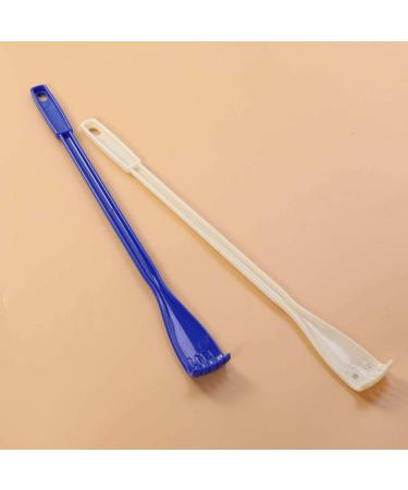 SUPVOX Back Scratcher Set - 2 Piece Plastic Back Massager (Blue & Beige) | Perfect for Itching & Relaxation - International Shipping Available - Buy Online on GoSupps.com