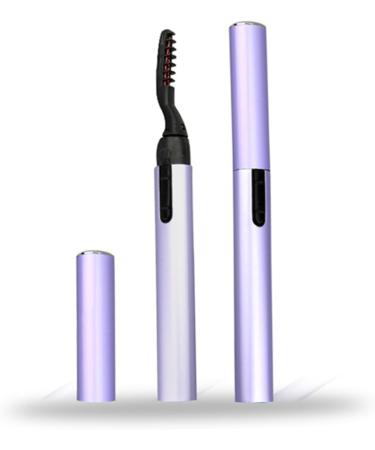 Balacoo Heated Eyelash Curler - Quick Natural Curling Mini Electro-Thermal Eyelash Curler in Purple | Perfect for Beautiful Lashes Worldwide - Buy Online on GoSupps.com