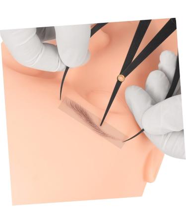 Beavorty Makeup Stencil Eyebrow Extensions Shaper Tool Stainless Steel Eyebrow Positioning Ruler Metal - Buy Online on GoSupps.com