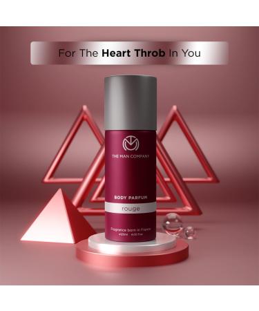 The Man Company Non-Gas Body Perfume for Men - Rouge (120 ML) - Buy Online on GoSupps.com