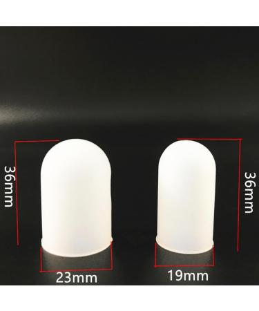 Silicone Finger Protectors - 10 Pieces for Cracked & Dry Skin Nail & Fingertip Protection Ideal for Secure Coverage - Buy Online on GoSupps.com