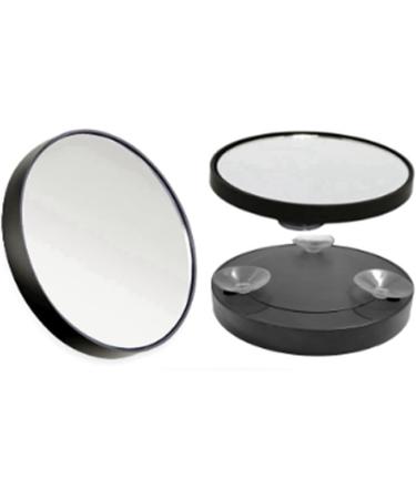 ISTOVO 2X Anti-Fog Magnifying Makeup Mirror Suction Cup Vanity Mirror 20X Handheld Magnifying Makeup Mirror with Handle Black - Buy Online on GoSupps.com