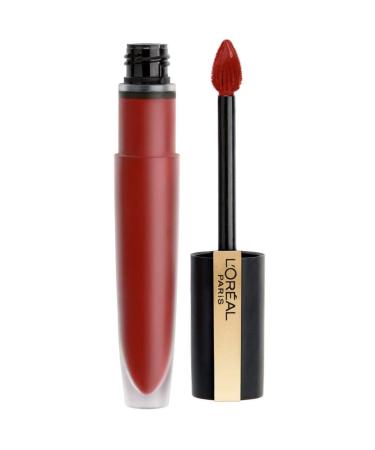 L'Oreal Rouge Signature Matte Lip Stain Lasting Color - I Am Worth It - 0.23 Oz