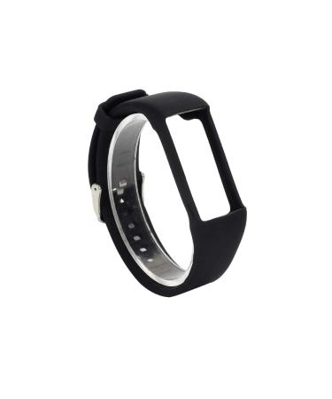 WEINISITE Strap for Polar A360 Soft Silicone Replacement Strap for Polar A360 Smart Watch Black