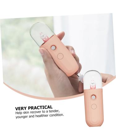 minkissy Humidifier Hydrating Instrument Portable Face Humidifier Cool Mist Sprayer USB Facial Mister Face Mister Sprayer Steamer for Facial Face Beauty Tools Beauty Instrument Pc Pink Care - Buy Online on GoSupps.com