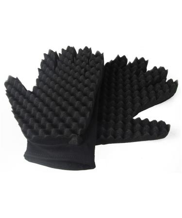 Hair Comb Portable Hair Curling Sponge Hair Gloves - Hair Style Accessories Hair Styling Tool for Women Men Unisex Adults Kids Teenagers Biotat Double-sided - Buy Online on GoSupps.com
