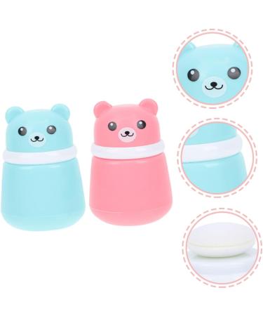 POPETPOP 4pi ces Bo te Pour Ours Avec ponge Conteneur Portable Pour Corporel Et Anti-fuite Pour - Buy Online on GoSupps.com