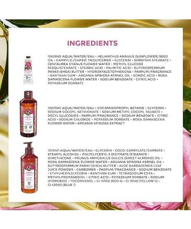 Yves Rocher Argan Rose Hammam Gift Set- Organic Argan & Rose Water from Morocco. Organically-grown Aloe Vera. Dermatologically Tested. Shower Gel is pH Balanced For Skin. Body Lotion & Hand Cream Mineral Oil Free. Bath & Body Routine Set 4-piece Gift Set  - Buy Online on GoSupps.com