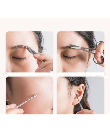 Double Nail Clippers Set Multifunctional Manicure Kit Stainless Steel Pedicure Pliers Nail Cutter for Foot Fingernail Include Tweezers Cuticle Remover(Purple) - Buy Online on GoSupps.com