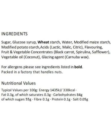 Giant Strawbs Strawberry Sweets Gift Jar - Buy Online on GoSupps.com