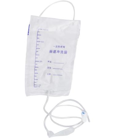 Syrisora 20-Part Silicone Inlet Bag Set | Transparent Constipation Relief | Travel-Friendly with Hose - Buy Online on GoSupps.com