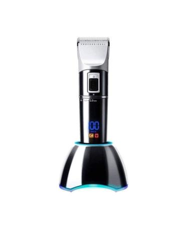 Professional Hair Clippers Cordless Hair Trimmer Rechargeable Beard Trimmer Electric LED Display Haircut Kit for Men and Family Use with Charging Dock 4 Guide Combs