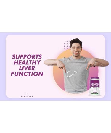 Nutrition Alpha Lipoic Acid - ALA- Pack of 60 Veg. Capsules - Gluten Free & Non-GMO - Buy Online on GoSupps.com