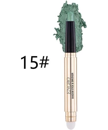  G n rique INTEROOKIE Double Head Monochrome Eyeshadow Pen High Light Smudge Free Beauty Makeup Pearl Light Sleepy Silkworm Eyeshadow (15#) - Buy Online on GoSupps.com
