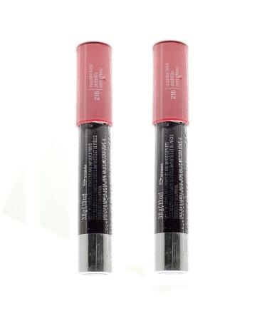 COVERGIRL Lip Perfection Jumbo Gloss Balm CUPCAKE TWIST 216 (PACK OF 2 Jumbo Gloss Balms)