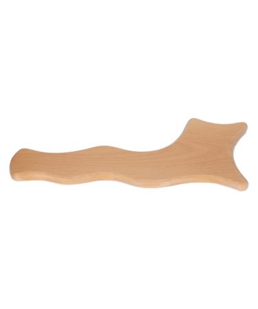 Verdant Touch Beauty Dredge Board Wooden Gua Sha Board for Lymphatic Cleansing Cellulite Massage 100% Natural Wood Beauty Dredge Board