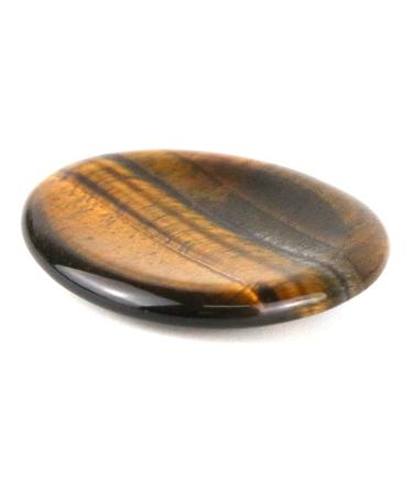 Ouubuuy |100% natural stones tiger eye stones |Crystals healing stones |For chakra & meditation |Relaxing spirit stones | -worry stone