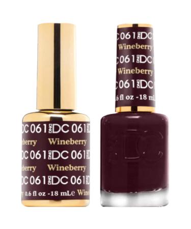 DND DC 061 - Wineberry Gel & Matching Polish Set - DND DC Gel & Lacquer