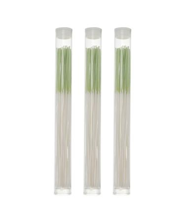 Healifty 180 pieces earring hole cleaner ear hole cleaner stick thread disposable earrings ear piercing care cleaning tool odor removal flow for girls men men