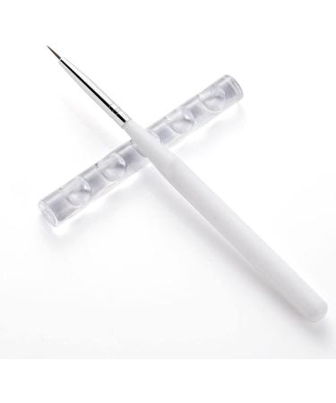 Nail Holder - 5-Grids Acrylic Brush Holder Stand - Clear Organizer Holder for Drawing Pens Manicure Nail Carving Pencils Pochy - Buy Online on GoSupps.com