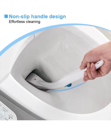 Disposable Toilet Bowl Brush Toilet Cleaning System Toilet Cleaning System Starter Kit Replaceable Concentrated Detergent Head Bathroom Disinfecting Toiletwand - Buy Online on GoSupps.com