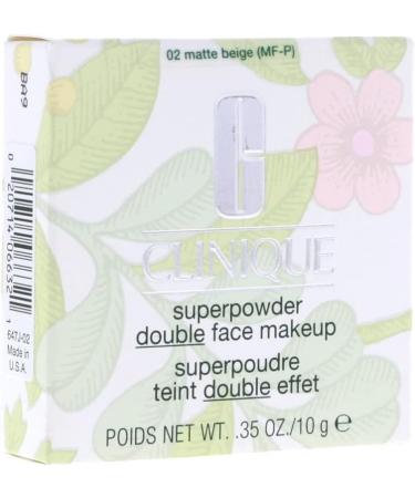 Clinique Superpowder Double Face Powder - Matte Beige | 02 Shade - Buy Online on GoSupps.com