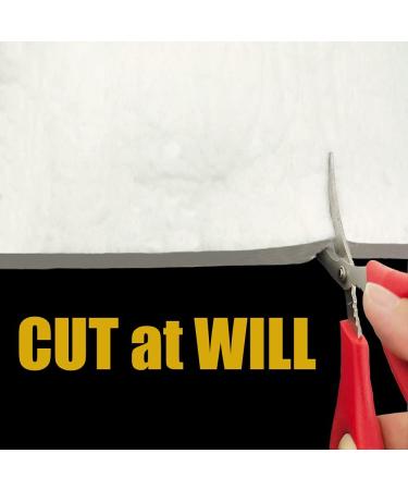 24" x12" x1" (Thick)Ceramic Fiber Blanket Fireproof Insulation Baffle Rated to 2400F, High-Temperature Resistance for Stoves, Kilns, Forges 24"*12"*1"/1 piece - Buy Online on GoSupps.com