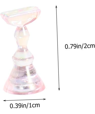 Beavorty 1 Set Chess Practice Seat Nail Art Holder Base Nail Art Practice Holder Pedicure Tip Stand Fake Nail Holders Flower Nail Art Stand Magnetic Mount Acrylic Symphony Pink Bracket 2x1cm Pink - Buy Online on GoSupps.com
