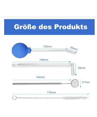 Effective Tonsil Stone Remover Tool - TOONSILLENSTEIN Borosilicate Glass with Tooth Mirror for Easy Almond Stone Removal - Ship Worldwide - Buy Online on GoSupps.com