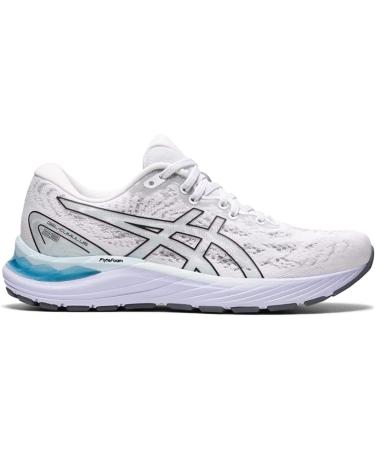 ASICS Women's Gel-Cumulus 23 Running Shoes - White/Black - Size 9 - Buy Online on GoSupps.com