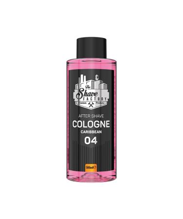 the shave factory After Shave Cologne Series (04 Caribbean 500ml (16.9 fl. oz)) 04 Caribbean 16.9 Fl Oz (Pack of 1)