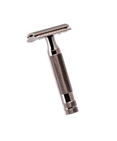 Sharplace Men's Safety Razor - Double Edge Portable & Reusable Classic Vintage Style Hand Razor for a Smooth Shave - Buy Online on GoSupps.com