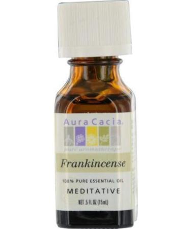 Buy Aura Cacia Frankincense Essential Oil 0.5 oz - Pure Natural Aromatherapy | International Shipping Available - Buy Online on GoSupps.com