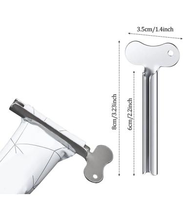 3-Pack Stainless Steel Tube Squeezer Set | Metal Toothpaste Squeezer for Family Bathrooms & Kitchens - Buy Online on GoSupps.com