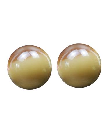 Gogogmy 2 pieces horn fitness ball massage ball toy Hand training ball Hand massage balls Tool Handballs Handmassage device for and carpal tunnel hand exercise balls