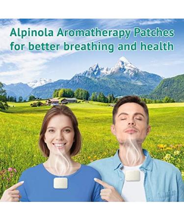 Alpinola Aromatherapy Patches - Essential Oils Non-Medicated (10 Count) - Pack of 10 - Buy Online on GoSupps.com