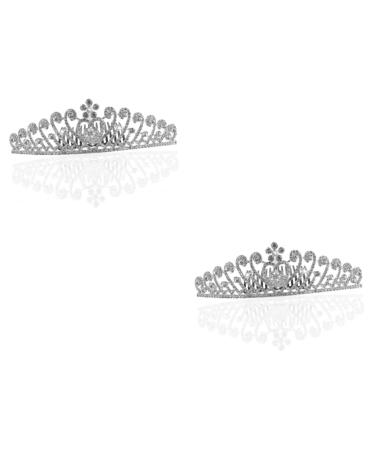Beaupretty Crown Comb bridal headpiece Bridal Comb Rhinestone Bridal Comb Headpiece Tiara Comb Wedding Tiara