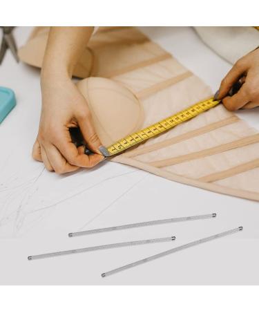 Spiral Corset Boning Set - 24 Metal Steel Pieces with Tips for Sewing Corsets and Costumes - Buy Online on GoSupps.com