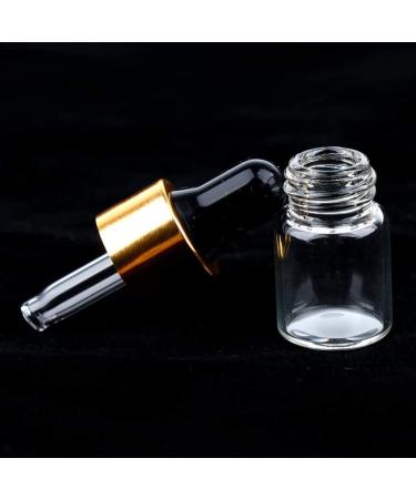 Pack of 20 2ml Clear Glass Bottles with Dropper Pipettes - Buy Online on GoSupps.com