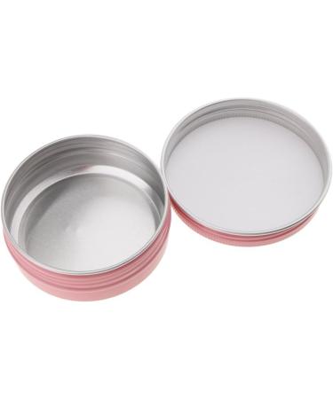 Vectxi 16-Piece Aluminum Doses | 60ml Pink Screw Cap Containers for Food & Cosmetics | Premium Metal Tin Cans - Buy Online on GoSupps.com