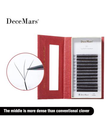 DeceMars 3D W Eyelashes Extensions 8-15MIX Black-C-0.07 - Premium Quality - Buy Online on GoSupps.com