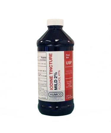 Humco Mild Iodine Tincture USP - 16 oz