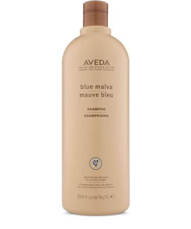 AVEDA Blue Malva Shampoo for Gray Hair  and neutralizes brassiness in 33.8 fl oz/1 litre